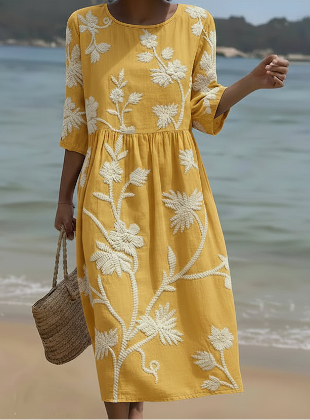Vestido con estampado Floral