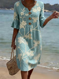 Vestido con estampado Floral